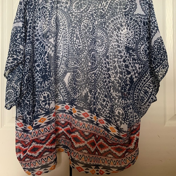 Boho Tank Top and Cover Up Set - Picture 2 of 6